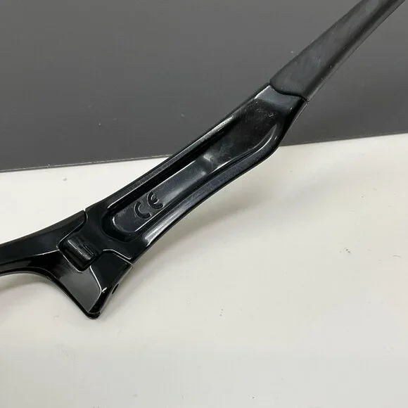 Oakley Quarter Jacket OO9200-01 Sunglasses Black Half Wrap Frame NoLenses